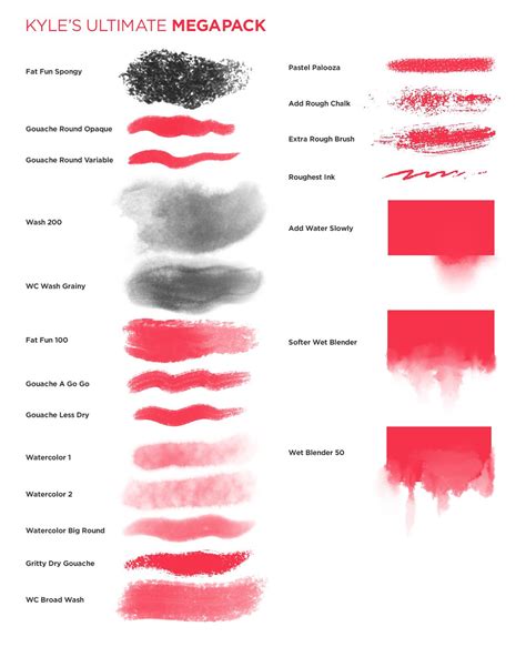 <b>Download</b> and install the popular <b>brush</b> packs and use them in Adobe Photoshop CC and Photoshop Sketch to create rich digital painting experiences. . Kyle t webster brushes free download